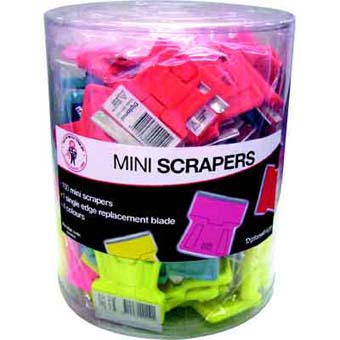 GPI MINI SCRAPERS WITH BLADE ( 100) - HSEMS 